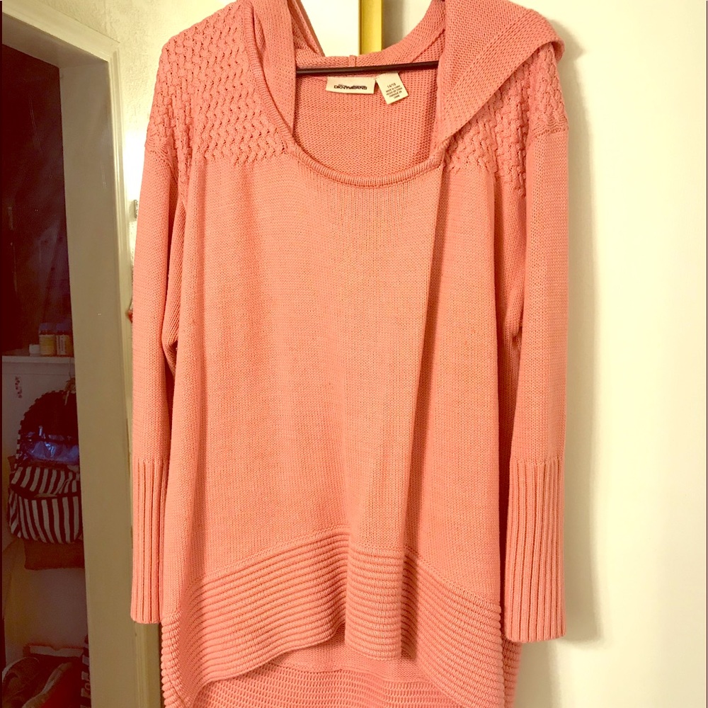 🍁🍁Coral hooded sweater🍁🍁
